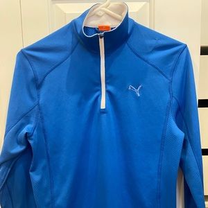 Boy's Puma quarter zip lightweight pullover